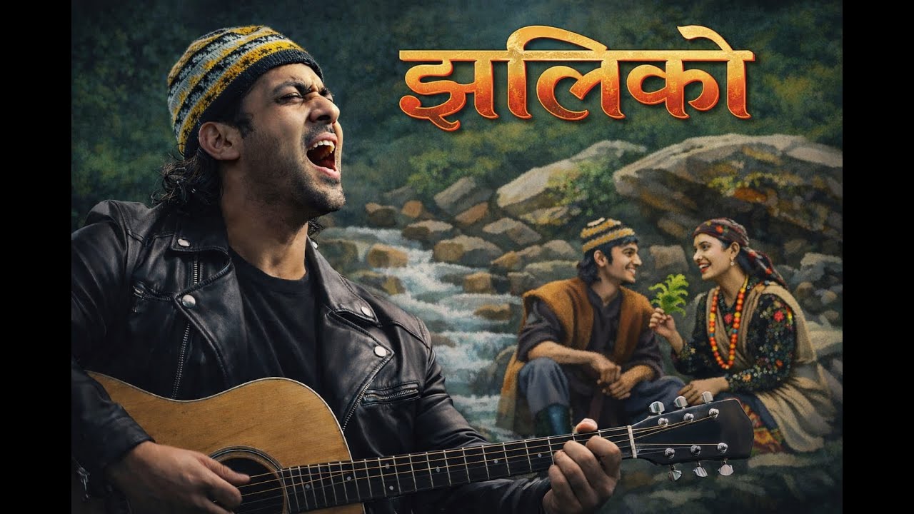 JHALIKO 'झलिको' ❤️ ||  Jhaliko Timro Yaad | |Nepali Folk Rock Fusion ||AI Cover || #abmsoundverse