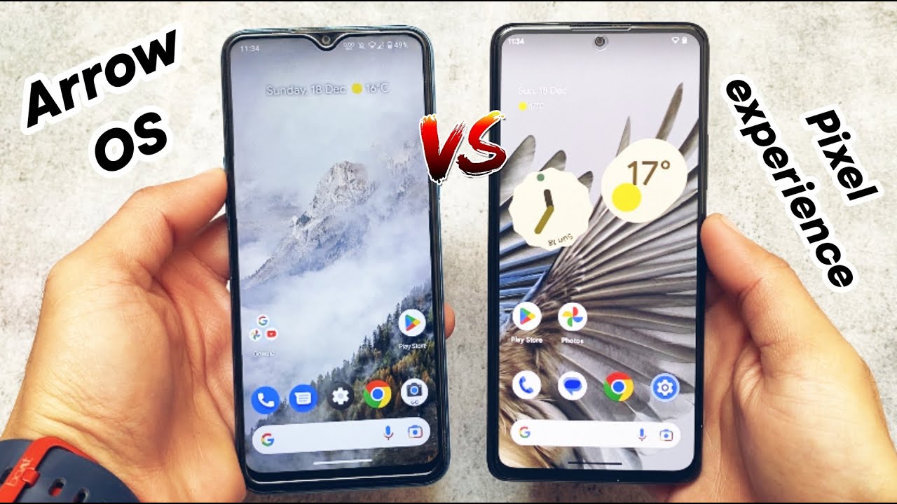 Arrow OS против Pixel Experience [Plus] ANDROID 13 | Лучший опыт использования STOCK?