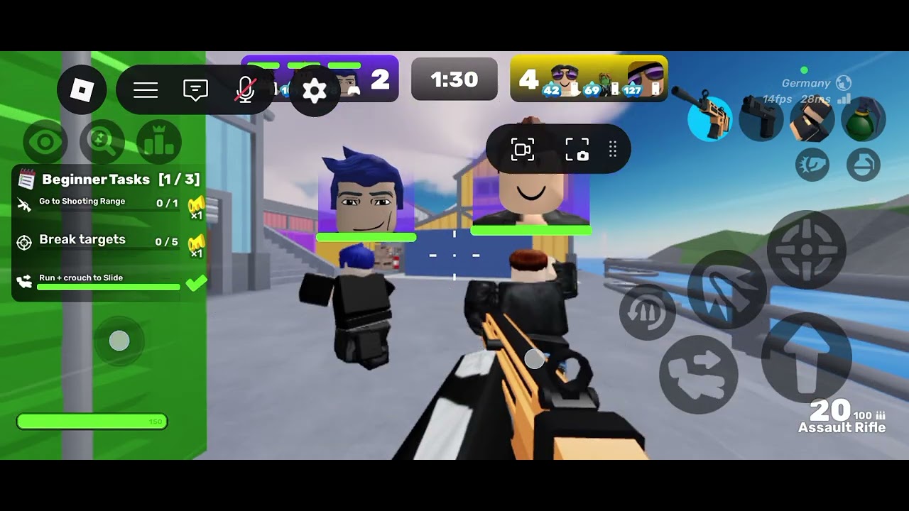 Dnes hrám rivals s mojím kamarátmi 