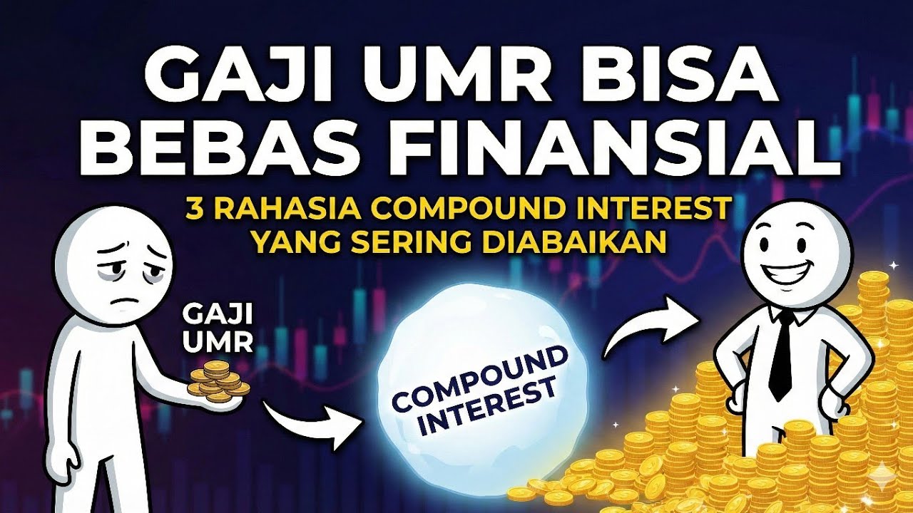 GAJI UMR BISA BEBAS FINANSIAL: 3 RAHASIA COMPOUND INTEREST YANG SERING DIABAIKAN