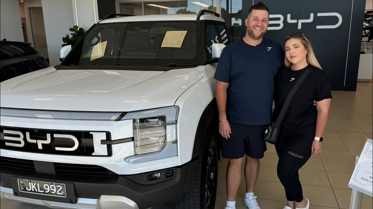 Picking up Our BYD Shark in North Brisbane