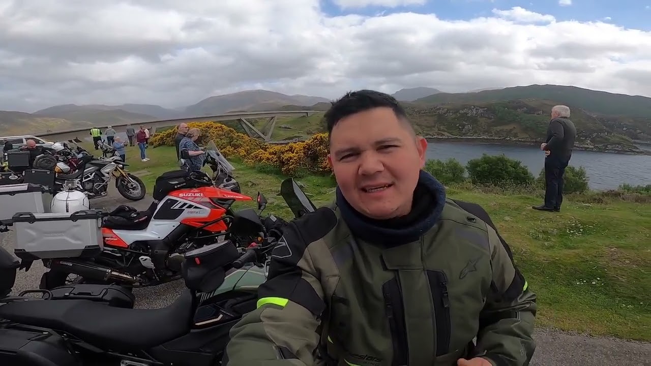 Sam Ho Honda CB500X Long distance review NC 500 Scotland anticlockwise & B&B reviews Part 2 day3/4