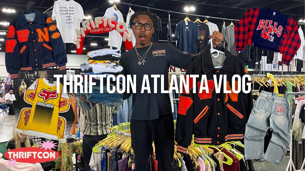 ThriftCon Atlanta Vlog | Vintage Garments, Clothing Pickups & More