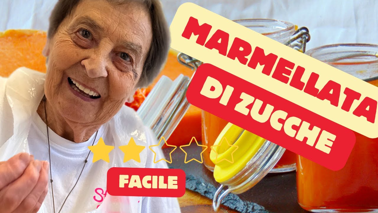 Marmellata di Zucca Fatta in Casa &ndash; La Ricetta di Nonna Silvi 🍁🎃