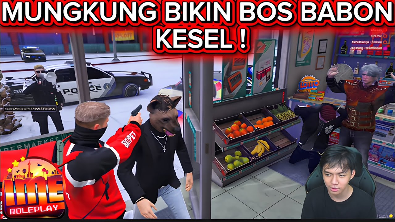 LUCU‼️BOS BABON KESEL SAMA MUNGKUNG - GTA 5 ROLEPLAY #slebewgaming #msf #imeroleplay 