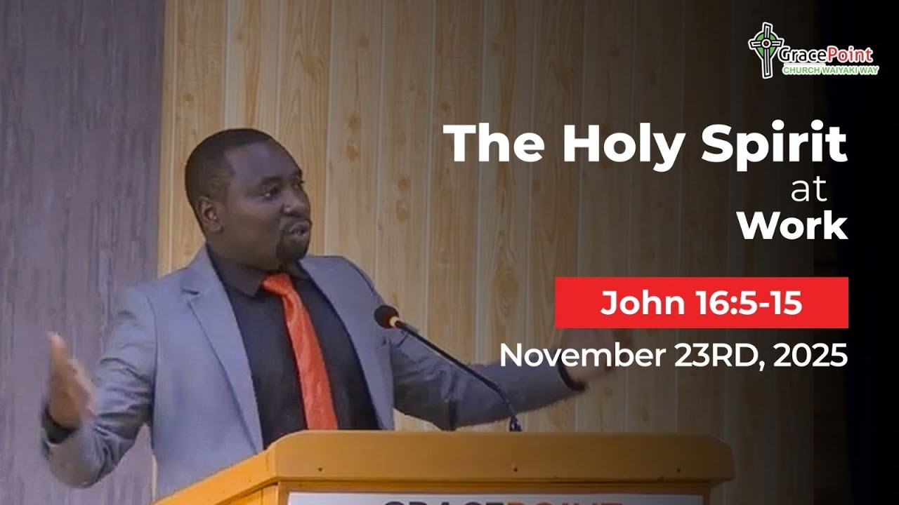 The Holy Spirit At Work Sermon By Pst Peter Kamau.