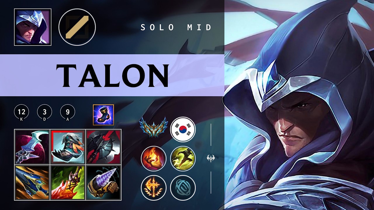 Talon Mid vs Aurelion Sol - KR Challenger Patch 26.04
