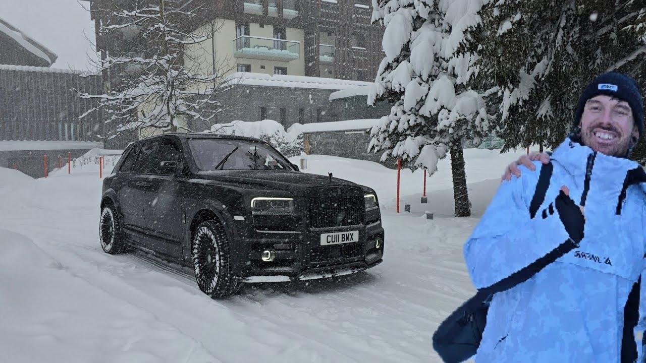 Mat Armstrong in Snow Chaos with his Flood Damaged and Rebuilt Rolls-Royce Cullinan with his Urus