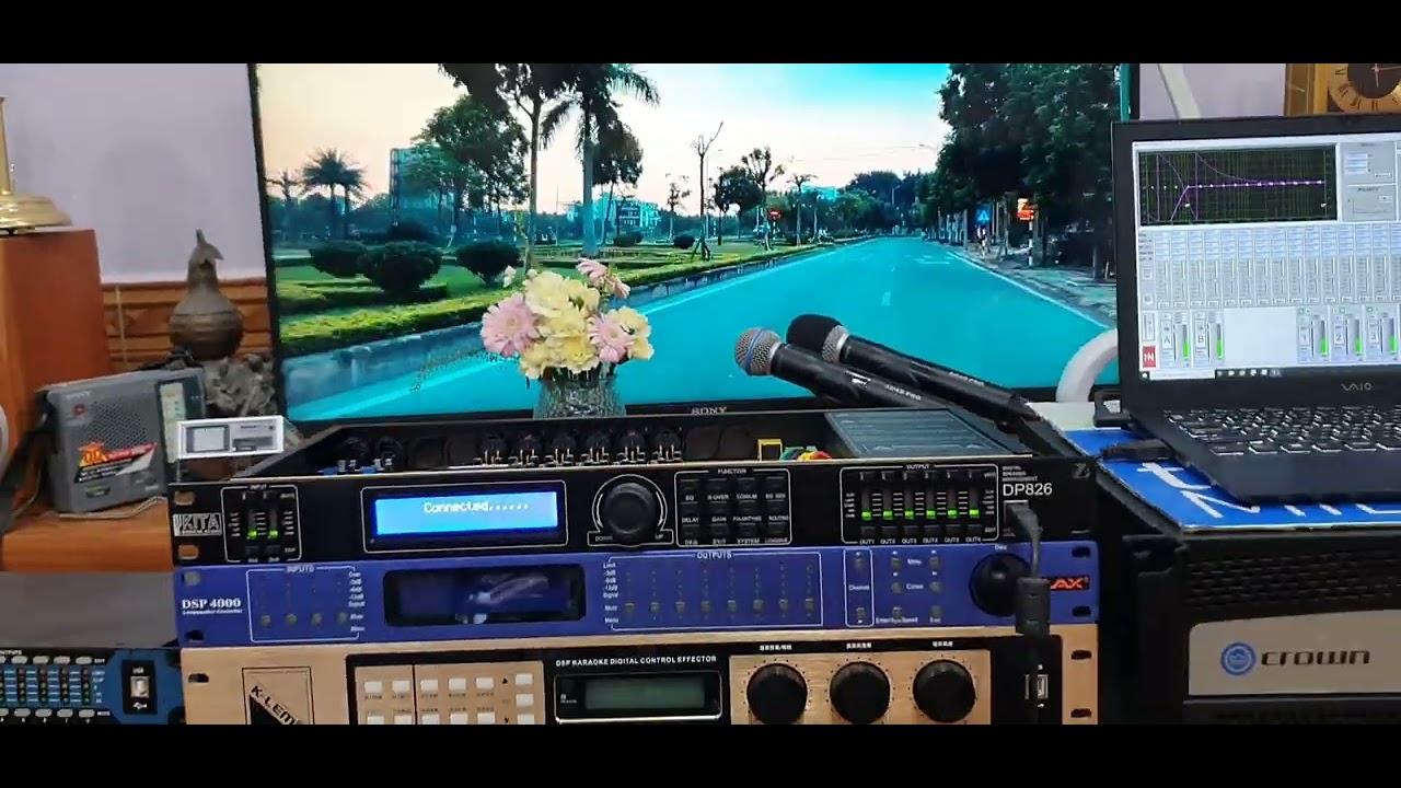 Setup Cross dB-Mark DP826 Vip Autovol về Bình Thuận. Sĩ Dương Audio 0983.313.303 
