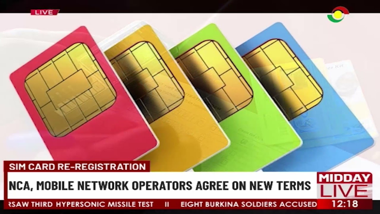 SIM Card Re-registration: NCA, Mobile Network Operators