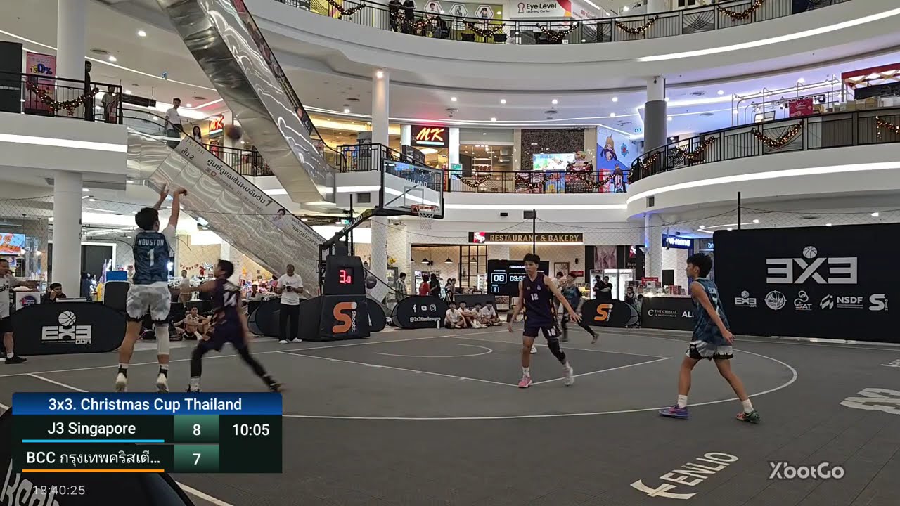 3x3 Christmas Cup Thailand (19 Dec 2025): J3 Singapore vS BCC_Quarter Final