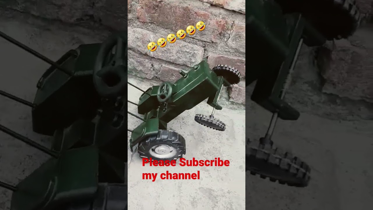 funny tractor dancing 🤣🤣🤣🙏👍&hearts;️ #tractor #thar #viral #ytshorts #4x4 #trolley