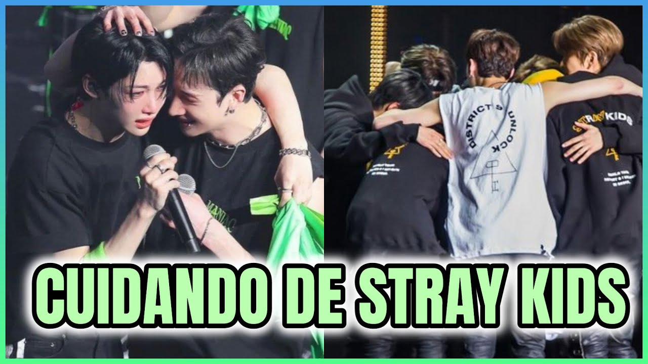 BANGCHAN CUIDANDO DE STRAY KIDS