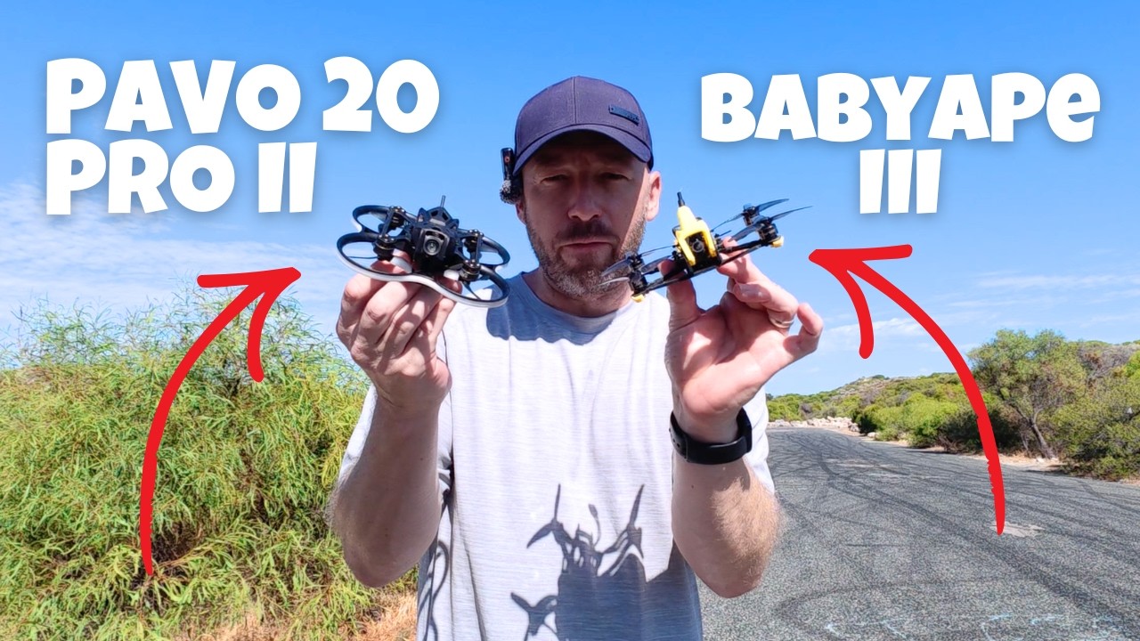Pavo 20 Pro II Vs Darwin FPV Baby Ape III (Digital Vs Analog)