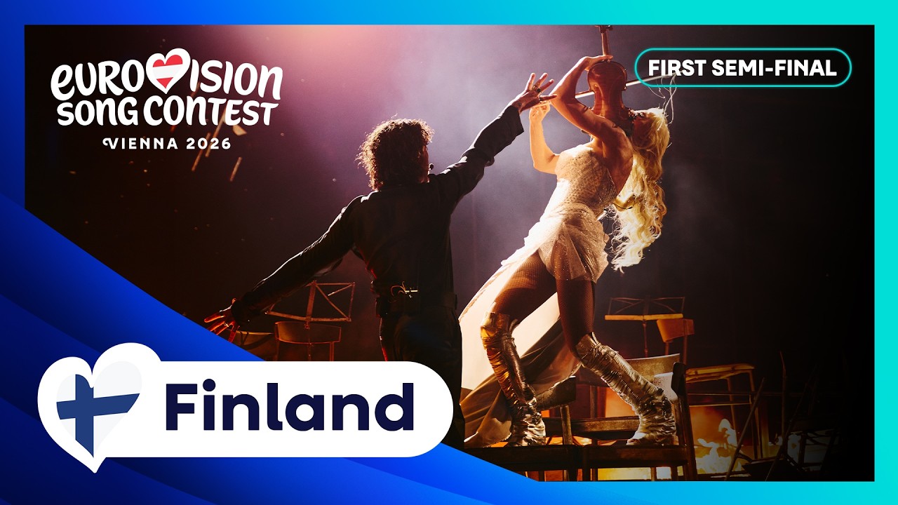 Linda Lampenius x Pete Parkkonen - Liekinheitin | Finland 🇫🇮 | First Semi-Final | Eurovision 2026