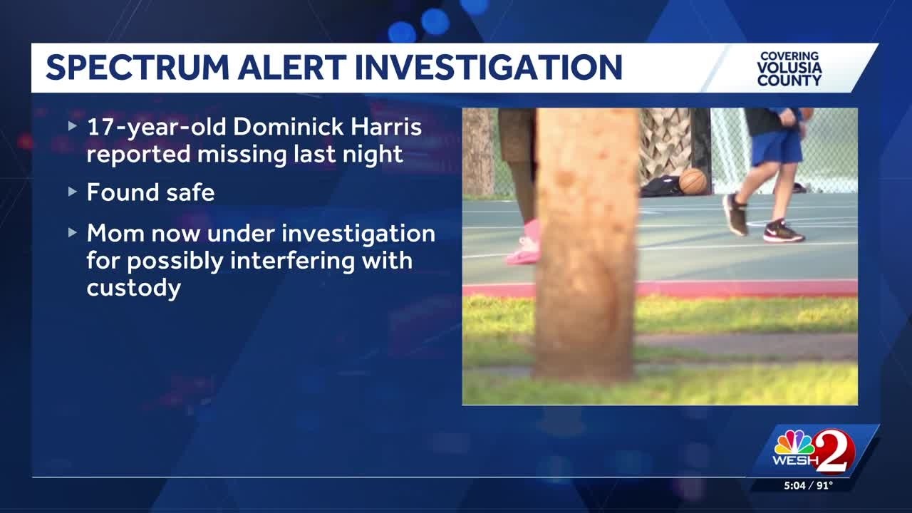Boy found safe, mother under investigation after Spectrum Alert out of Volusia County