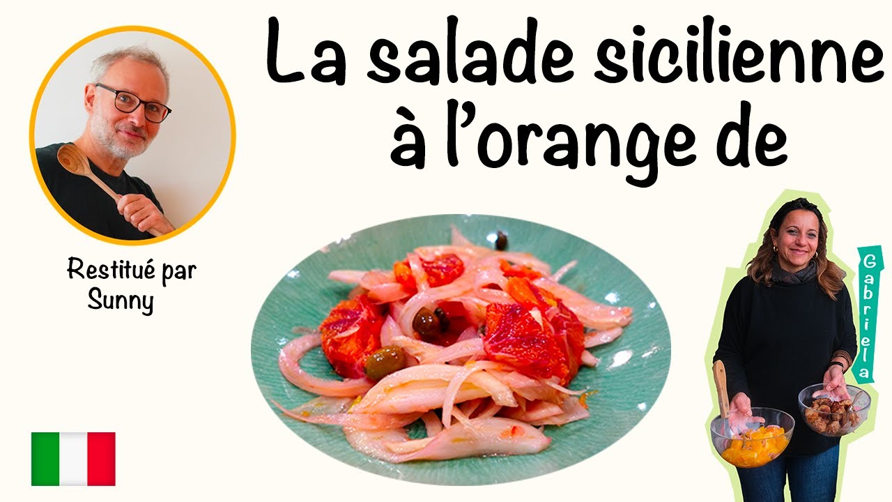 Recette de la salade sicilienne à l'orange et au fenouil