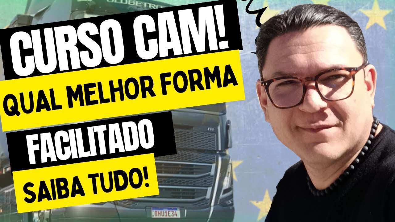 CURSO CAM PORTUGAL, COMO SER CAMINHONEIRO EM PORTUGAL