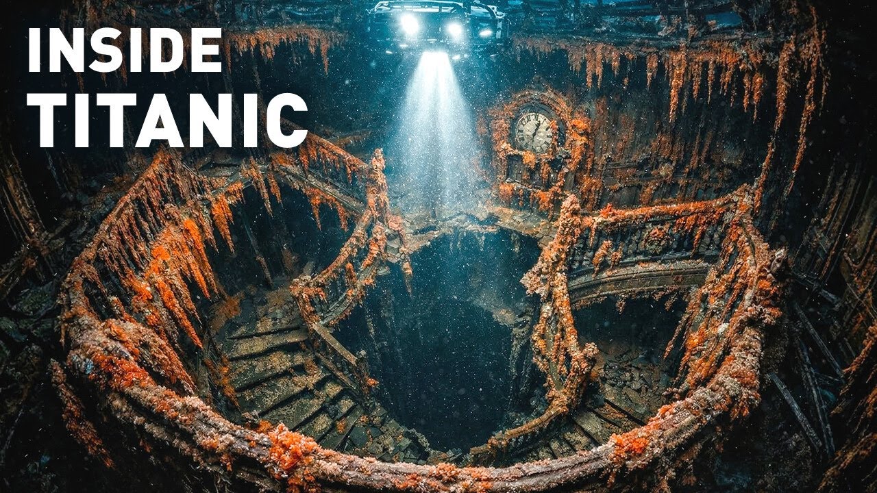 What If You Walked the Halls of the Titanic Today? (Interior Simulation)