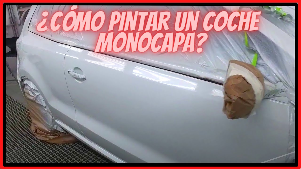 👉 Cómo PINTAR UN COCHE con pintura MONOCAPA : PASO A PASO