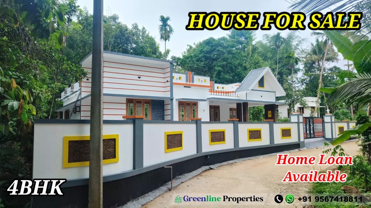 BRAND NEW HOUSE FOR SALE NEAR THODUPUZHA | 1800SQFT |  4BHK | GREENLINE PROPERTIES | MOB: 7559881015