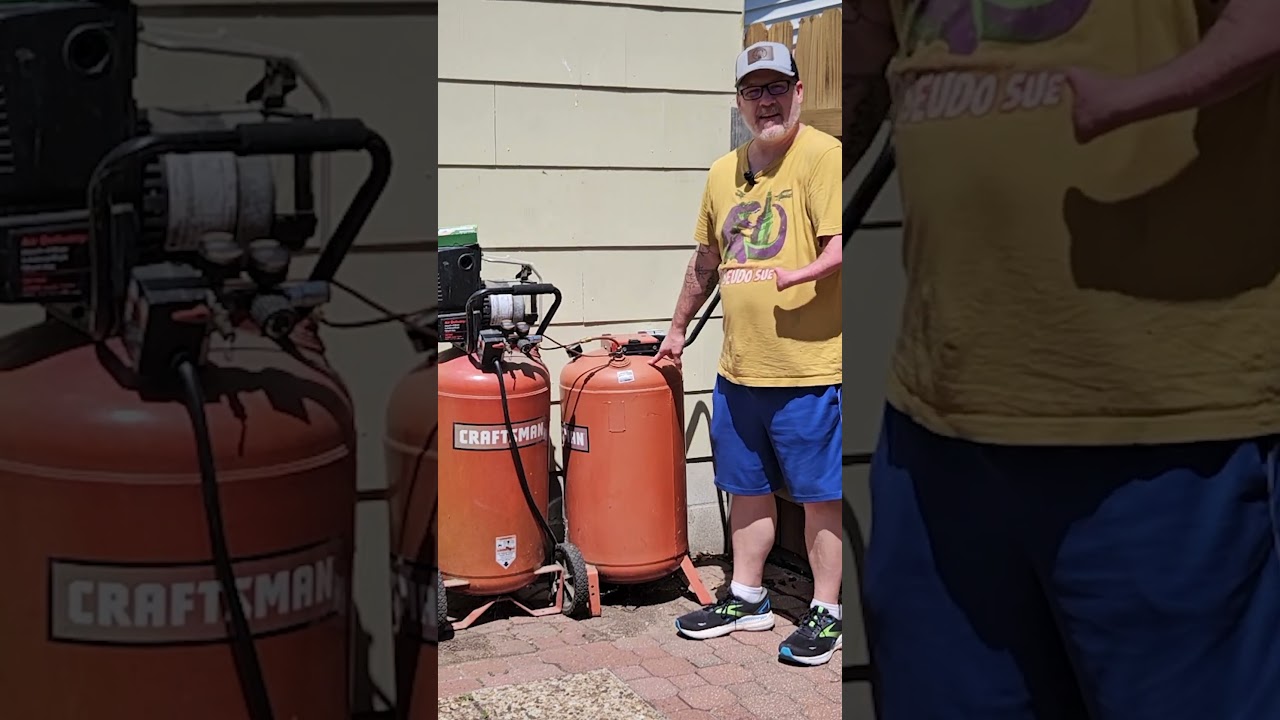 SILENCE!!! Loud Air Compressor Fix #loud #fix #sound #diy #funny #automobile #garden #patio