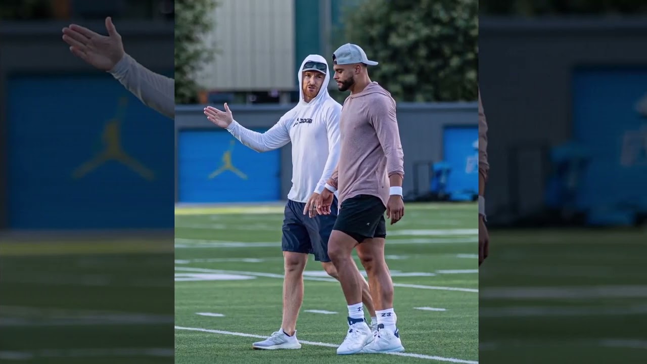 #Cowboys Dak Prescott Workout With Private QB Coach John Beck ▶