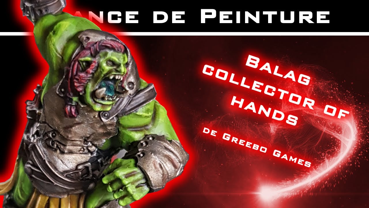 Séance de Peinture : Personnage Orc pour Blood Bowl