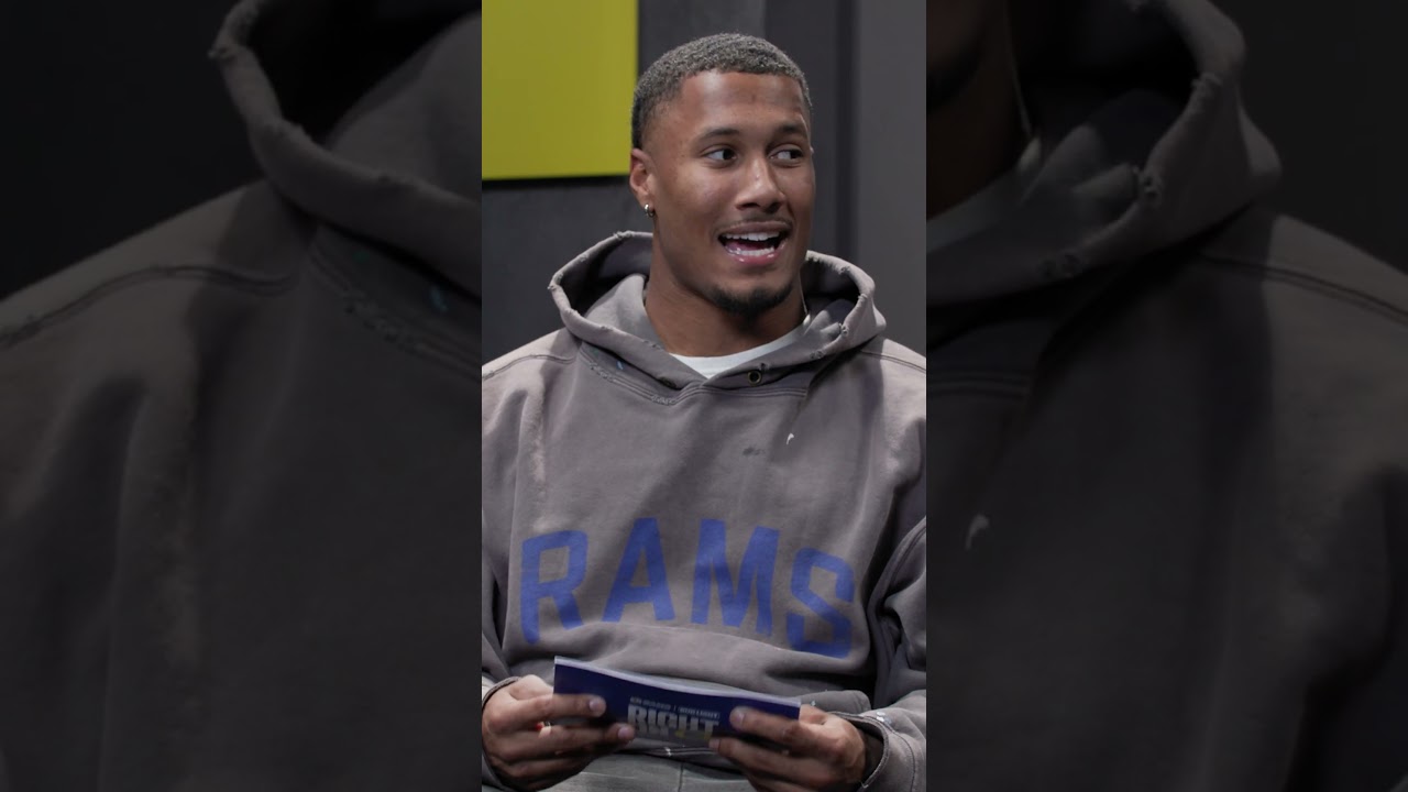 How well do Jared Verse & Byron Young know each other? 🤔 #rams #nfl #shorts