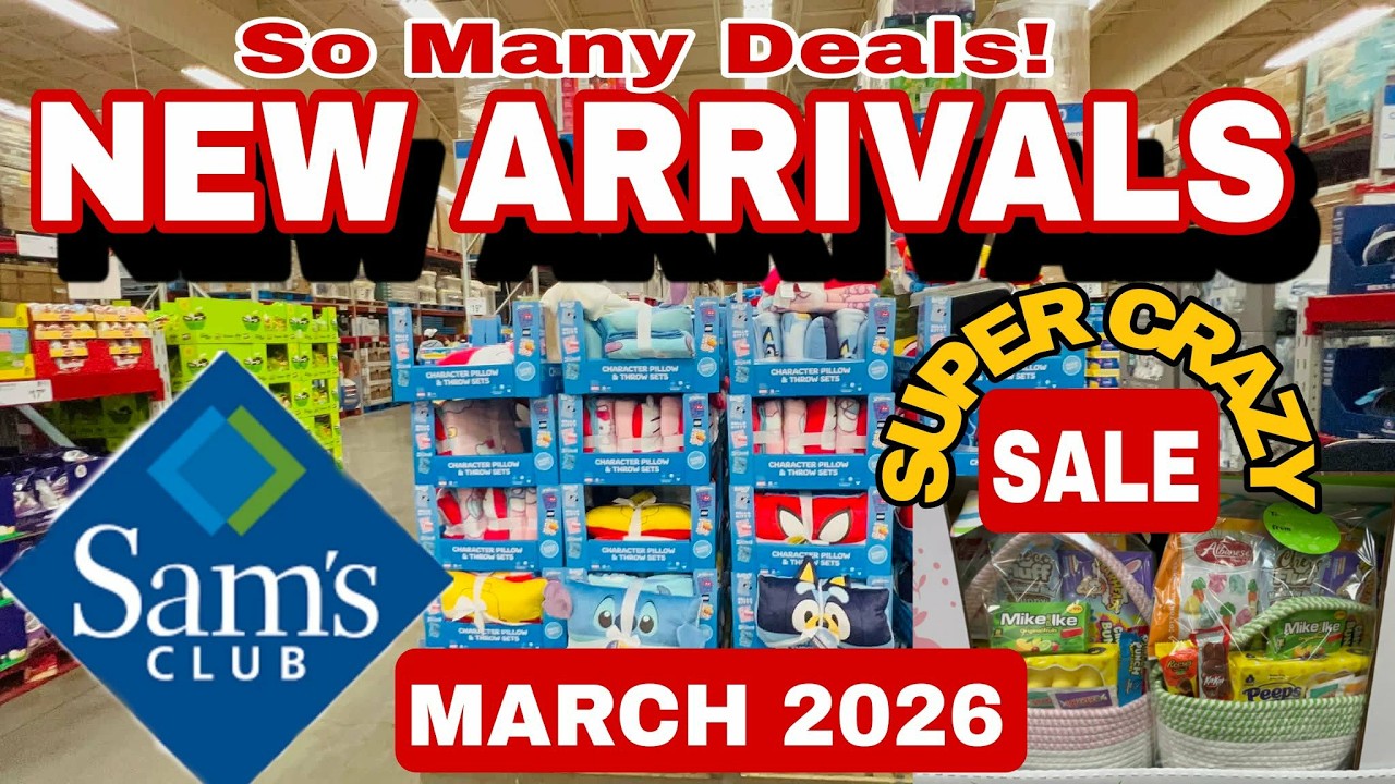 SAM'S CLUB 🇺🇸SPRING 2026 | Shopping Vlog- BEST NEW Finds + Must -Grab SALE! | #Len TV Vlog