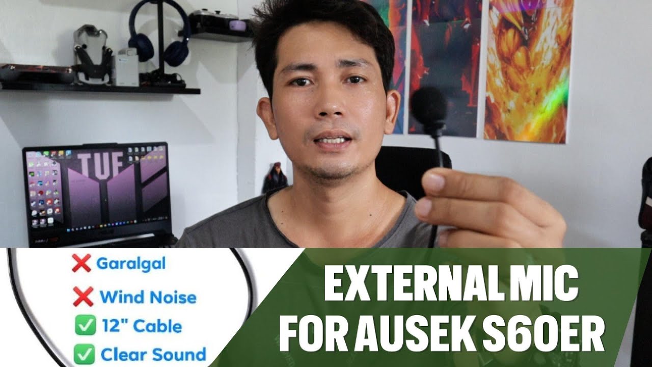 Best External Mic for the Ausek S60ER Action Camera