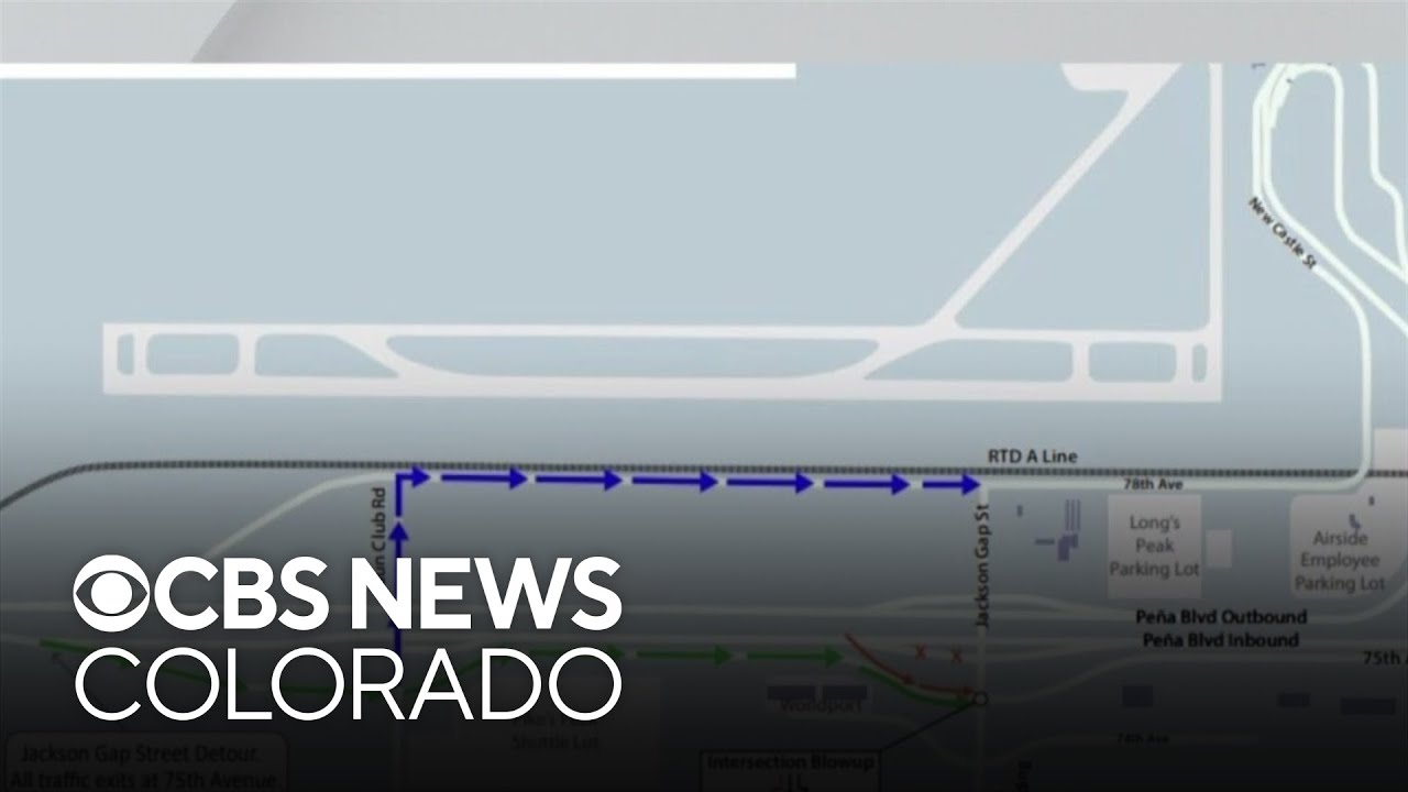 Construction near Denver International Airport extended