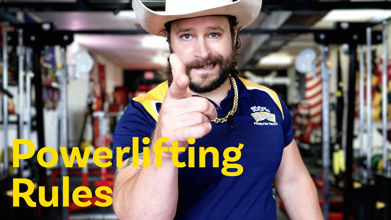 100% RAW Powerlifting Rules