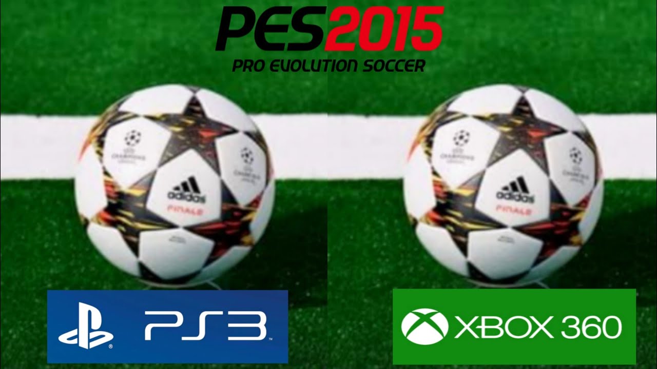 PES 2015 PS3 Vs Xbox 360