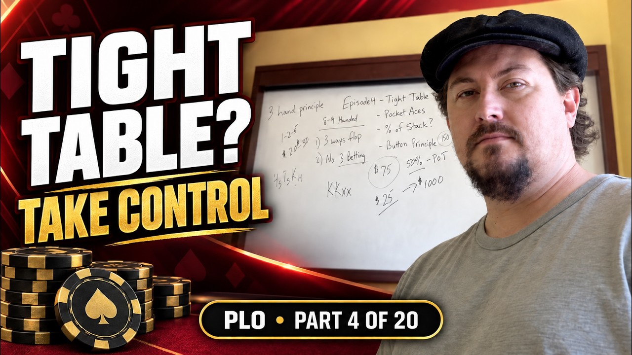 Episode 4: How to handle a tight table!