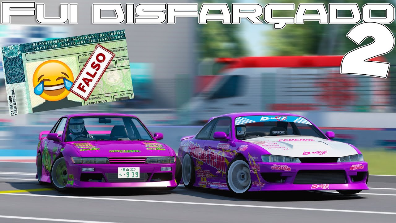 TROLLEI GERAL (novamente) E FUI PRA UM CAMPEONATO DE DRIFT USANDO OUTRO NOME 2.0