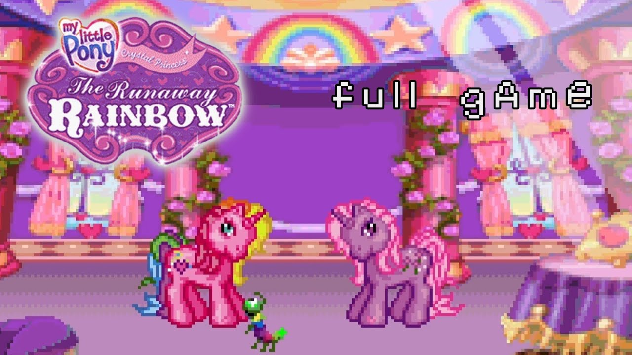 My Little Pony: Crystal Princess - The Runaway Rainbow (GBA) FULL GAMEPLAY