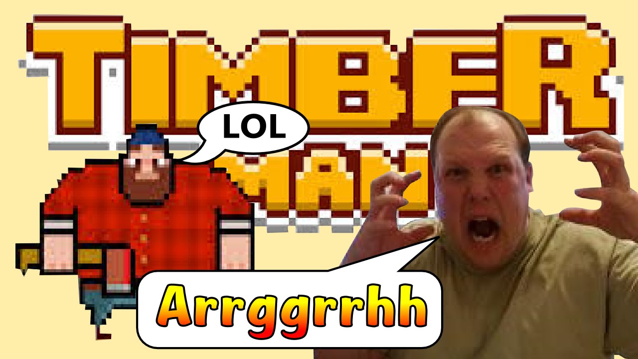 Timberman Competition - New High Score - iOS iPad