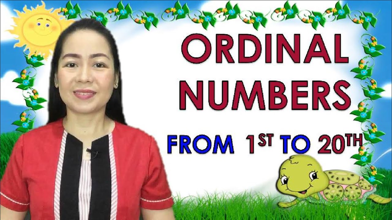MATH 2 || QUARTER 1 WEEK 4 | MELC-BASED | THE ORDINAL NUMBERS FROM 1ST TO 20TH