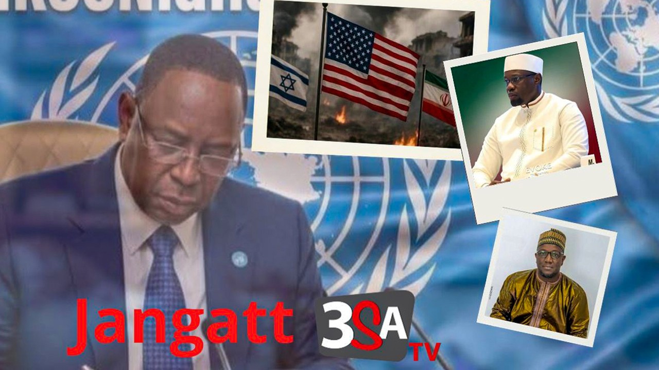 🔴JANGATT : Macky Sall à l’ONU, démission de Sonko? tensions Iran-Israël-USA et grève des enseignants