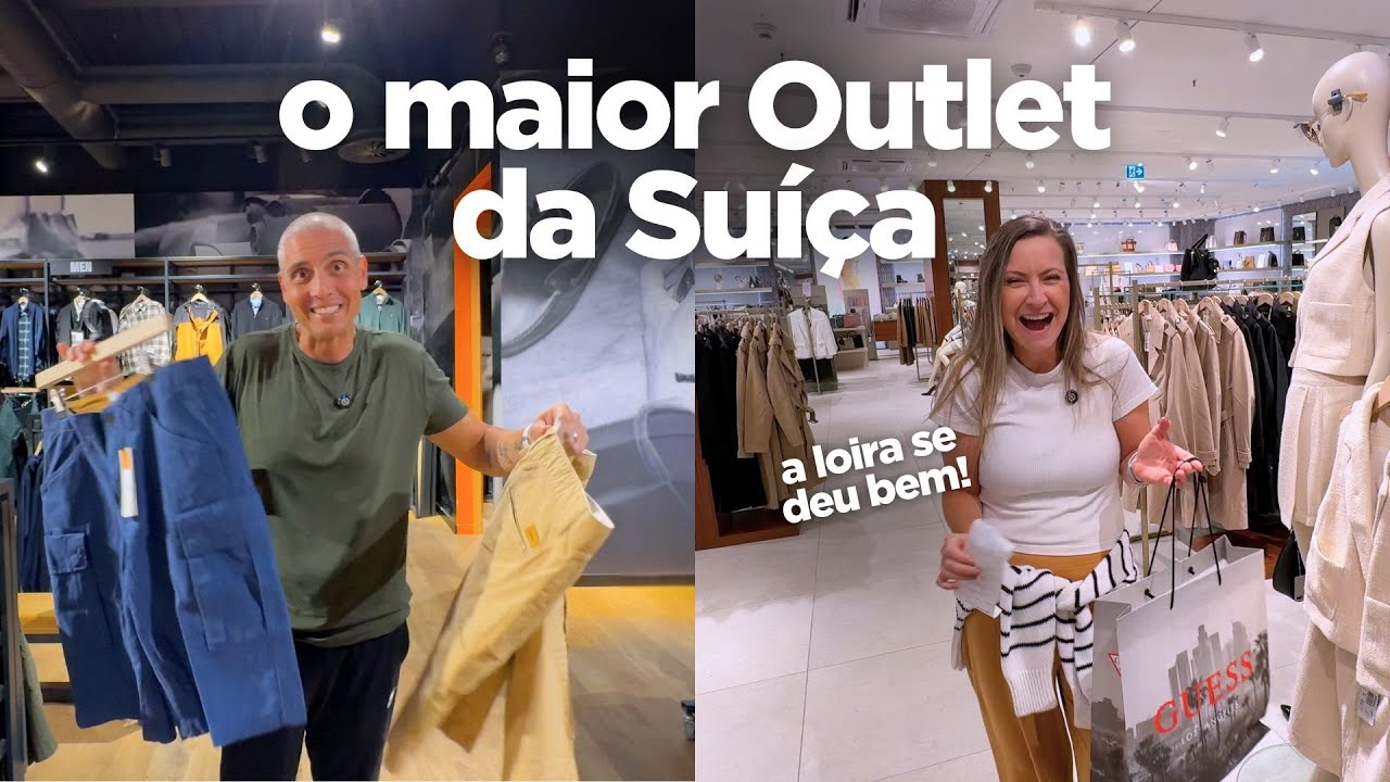 Fox Town: compras no maior outlet da Suíça, pertinho de Lugano.