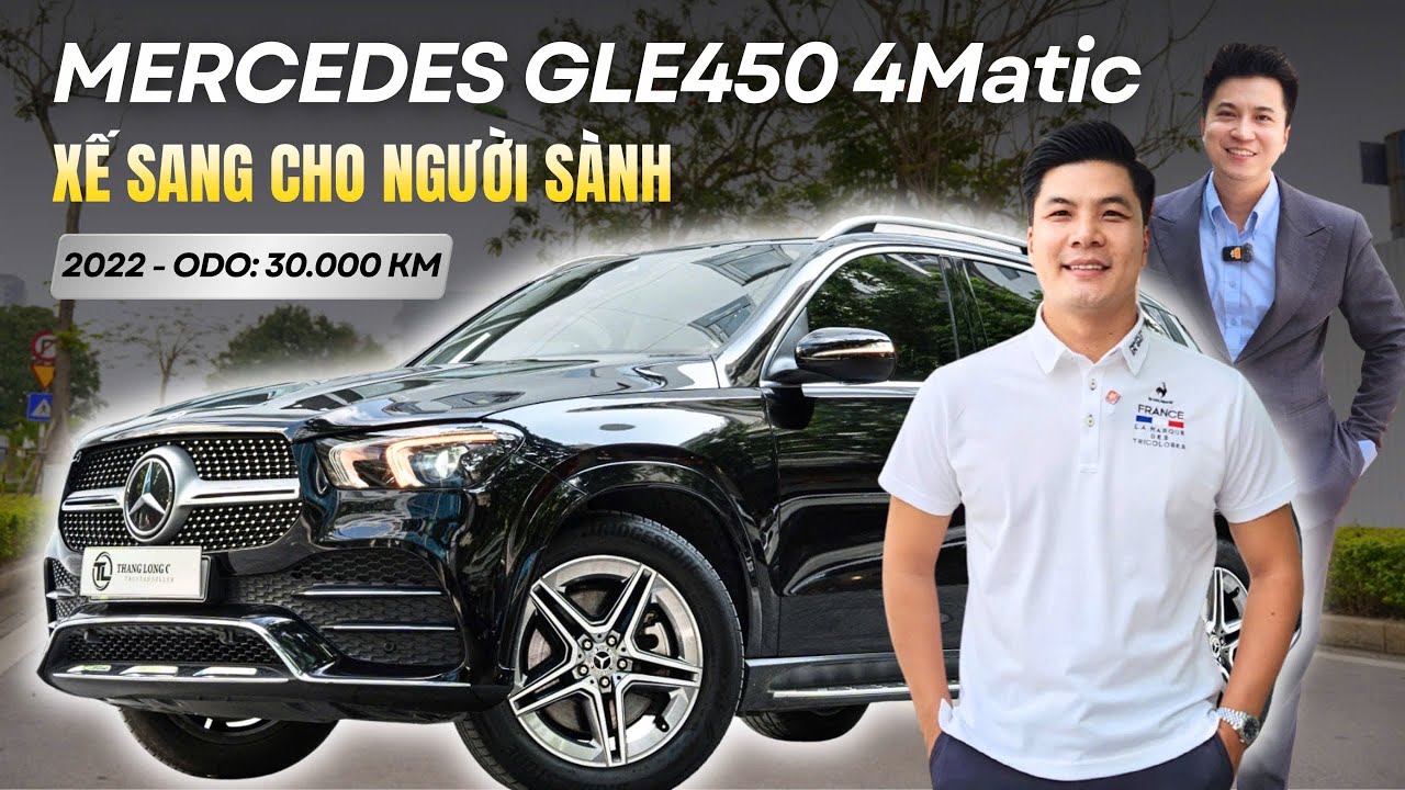 Không To Như GLS, Không Nhỏ Như GLC thì chọn Mercedes GLE450 2022 giá chỉ 3 tỷ | Lê Minh Thành