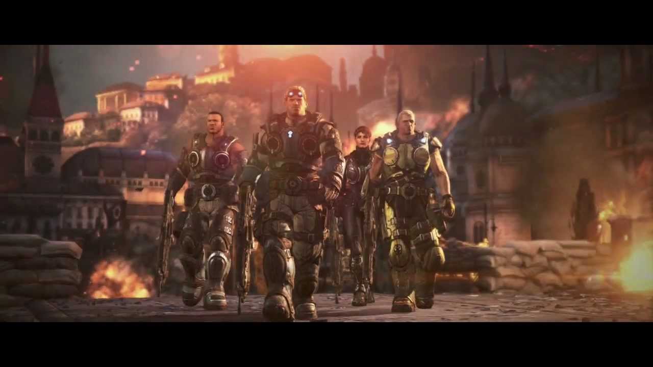 Gears of War Judgment Trailer ft. Song Shooting the Moon by Mona