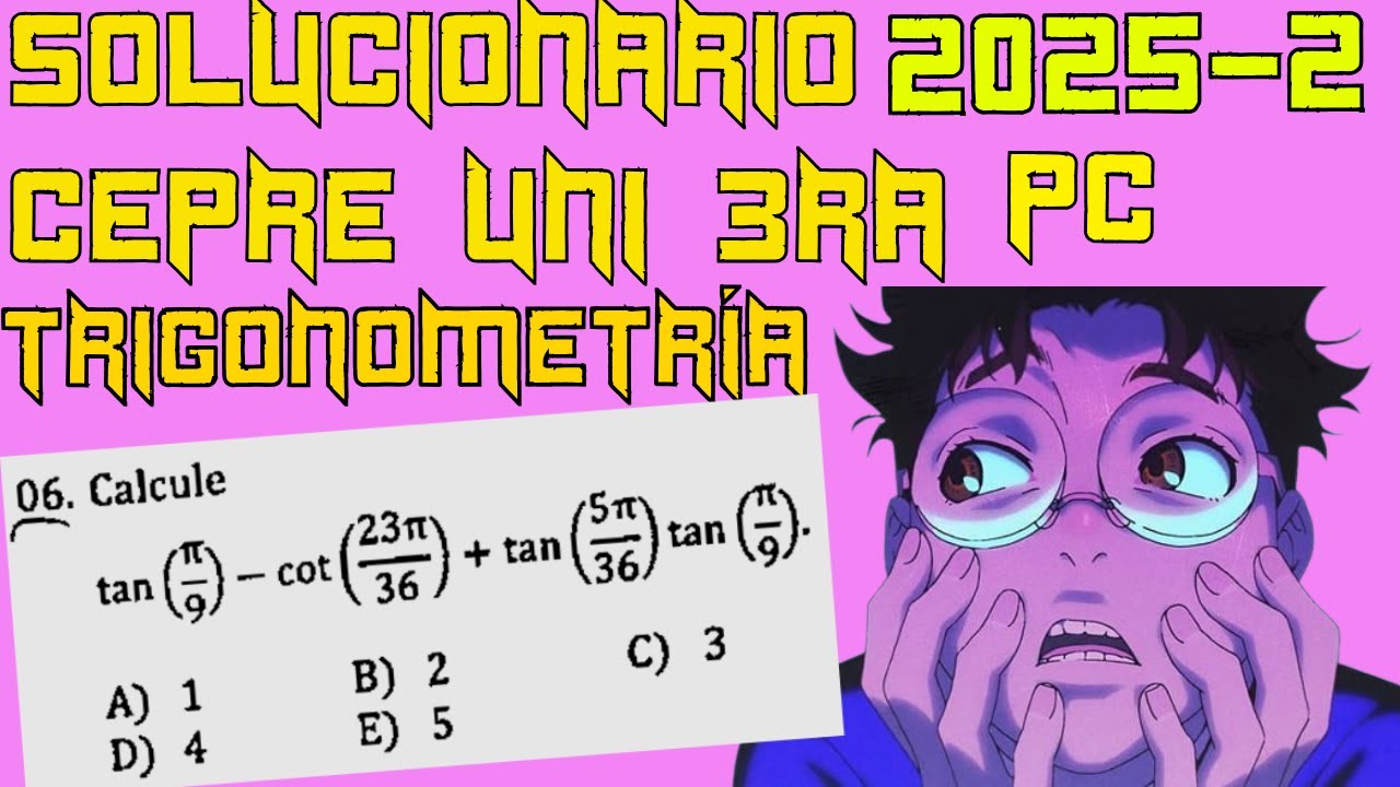 SOLUCIONARIO PASITO A PASITO 3RA PC CEPRE UNI 2025-2