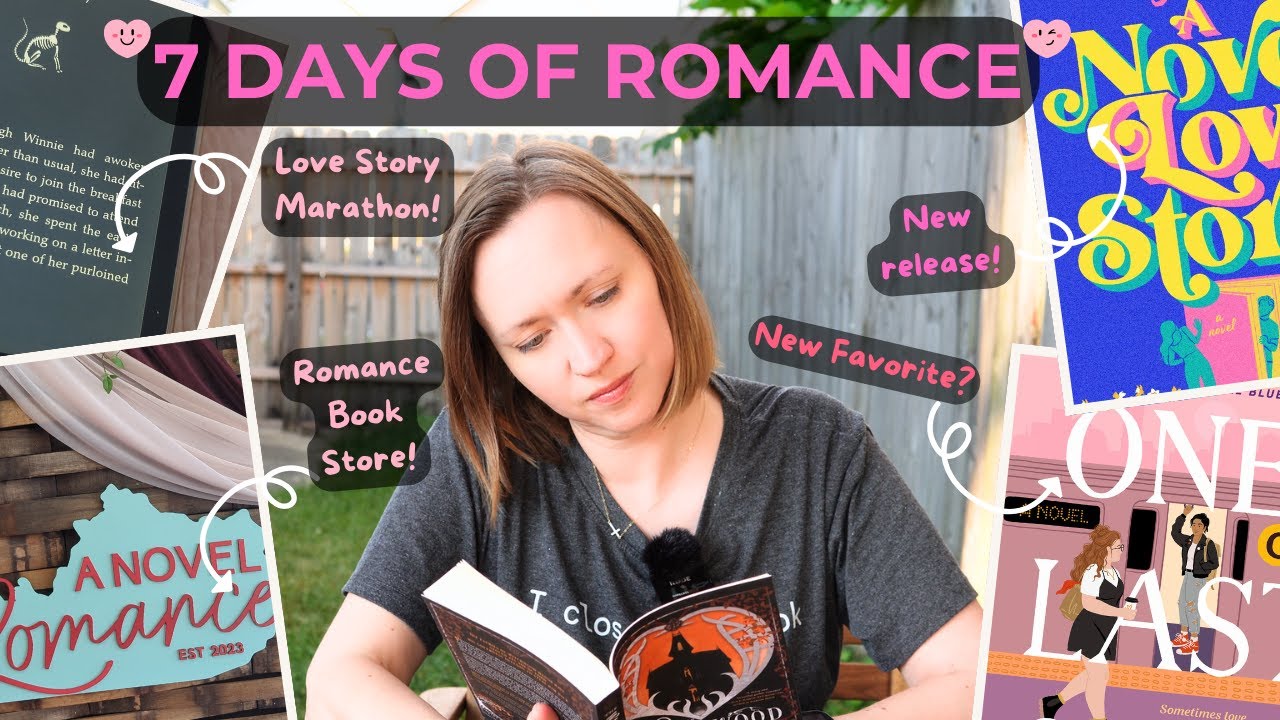 📚 Romance Reading Vlog: Visit a Romance bookstore with me! 💕