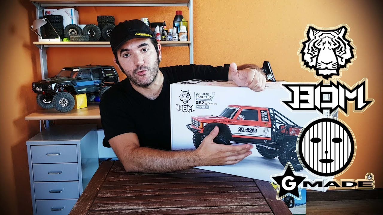 Gmade BOM GS02 Unboxing en español by Totter RC
