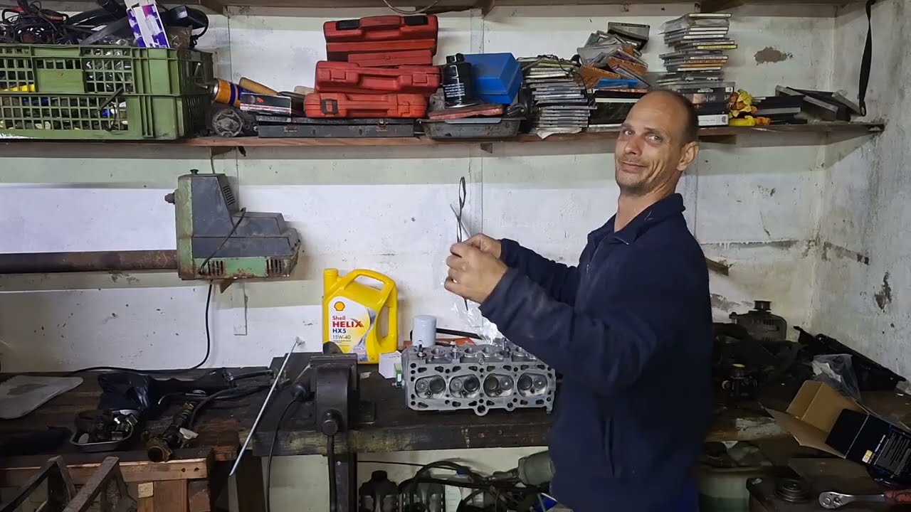 VW Golf 3 part 3 Cylinder head assembly and complete job, step by step guide
