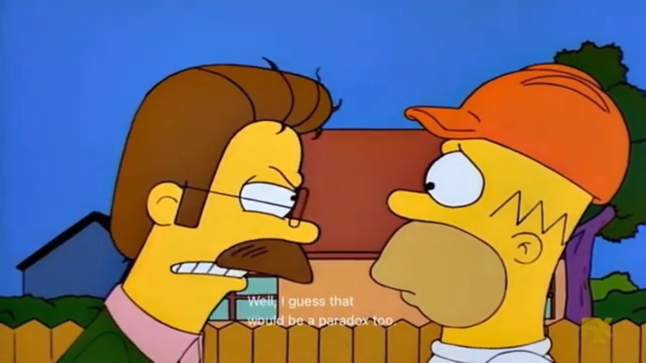 The Simpsons: Ned Flanders snaps and Sees his Past as A Kid #thesimpsons 