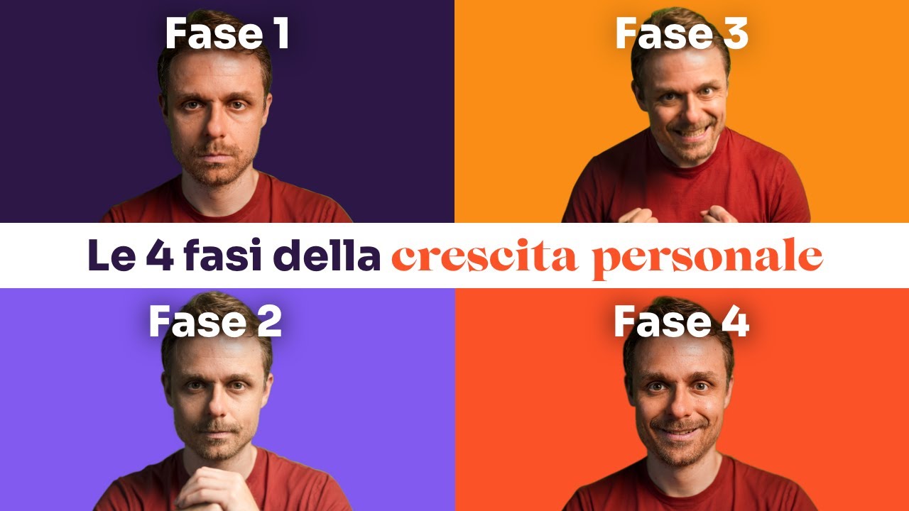 I 4 stadi della crescita personale (e come raggiungerli)