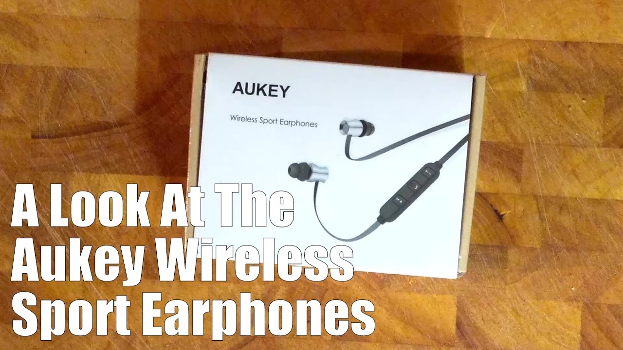 A Look At The Aukey Wireless Sport Earphones